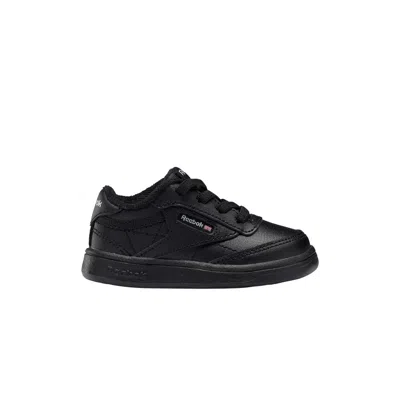 Pre-owned Reebok Club C Toddler 'triple Black' | Infant Size 5