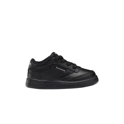 Pre-owned Reebok Club C Toddler 'triple Black' | Infant Size 5.5