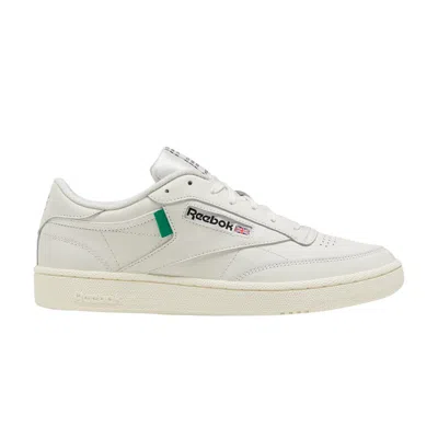 Pre-owned Reebok Club C 'vintage Green' In White