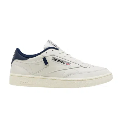 Pre-owned Reebok Club C 'vintage Navy' In White