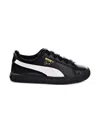Reebok Clyde Core L Leather Sneakers In Black