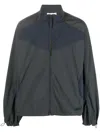 Reebok Colour-block Panelled Windbreaker In Blue