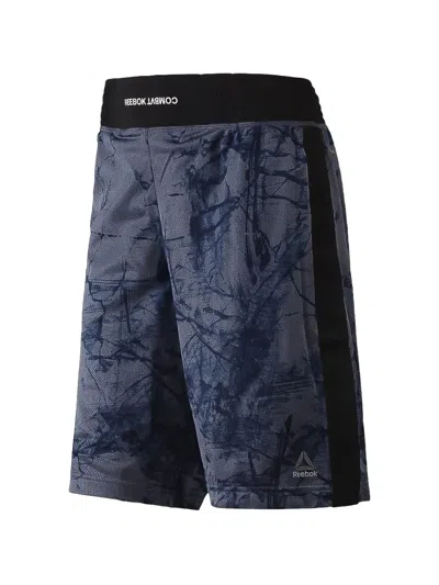Reebok Combat Prime Boxing Shorts In Blue