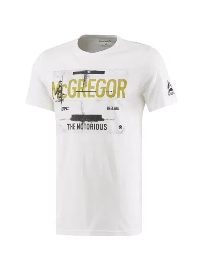 Reebok Conor Mcgregor Graphic-print T-shirt In White
