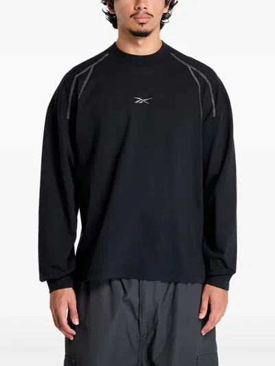Reebok Cotton T-shirt In Black