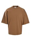 Reebok Cotton T-shirt In Brown