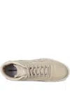 Reebok Court Advance Bold High "beige" Trainers In Neutral
