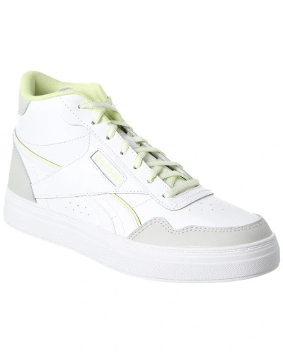 Reebok Court Advance Bold High Sneaker In White