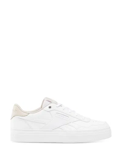 Reebok Court Advance Bold Sneakers In White