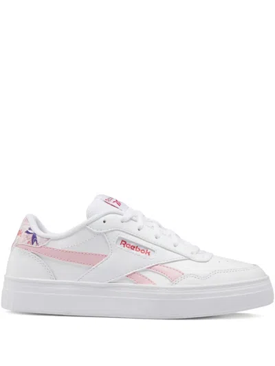 Reebok Court Advance Bold "white/pink Glow" Sneakers