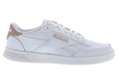 Pre-owned Reebok Court Advance Fomo Is Dead (women's) Sneakers In Footwear In White/rose Gold/footwear White