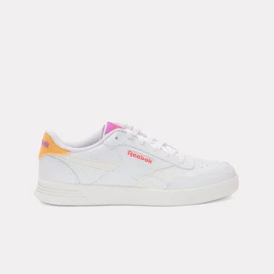 Reebok Court Advance In /chalk/purplerave M In White