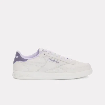 Reebok Court Advance In Luxegrey/digitalgleam/purplefu M In White