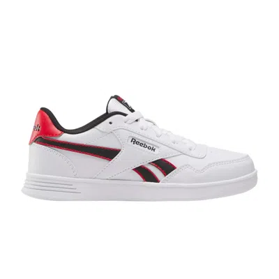 Pre-owned Reebok Court Advance Little Kid 'white Black Vector Red' | Kid's Size 1