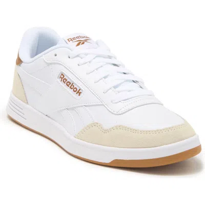 Reebok Court Advance Sneaker In Footwear White/alabaster
