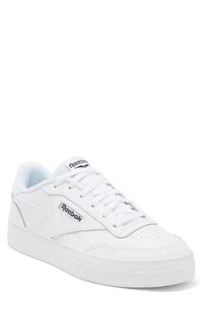 Reebok Court Advance Sneaker In Ftwwht/ftw