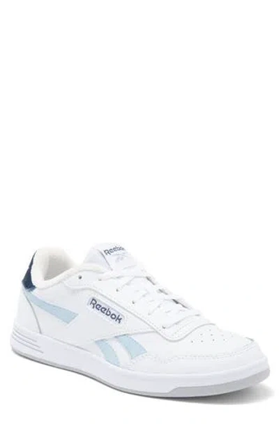 Reebok Court Advance Sneaker In White/grey/blue