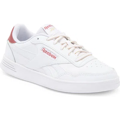 Reebok Court Advance Sneaker In White/sedona Rose/stucco
