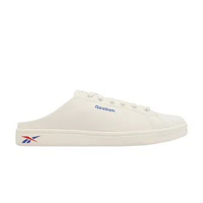 Pre-owned Reebok Court Series 1 Mule 'chalk Vector Blue Red' In White