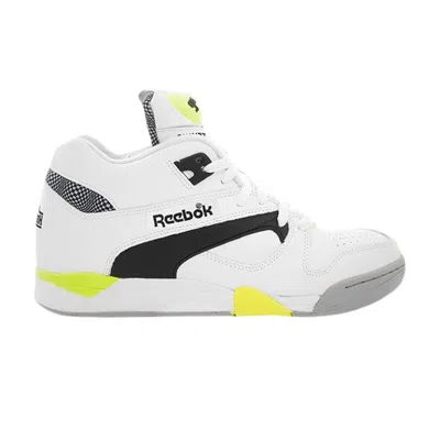 Pre-owned Reebok Court Victory Pump 'solar Yellow' 2016 | White | Men's Size 8