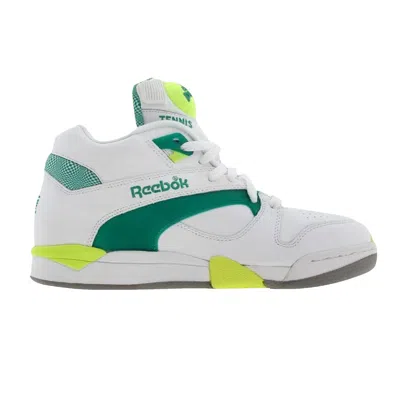 Pre-owned Reebok Court Victory Pump Uni 'white Green Citron'