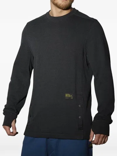 Reebok Crew-neck Sweatshirt In Black