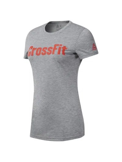 Reebok Crossfit Fef Speedwick T-shirt In Gray