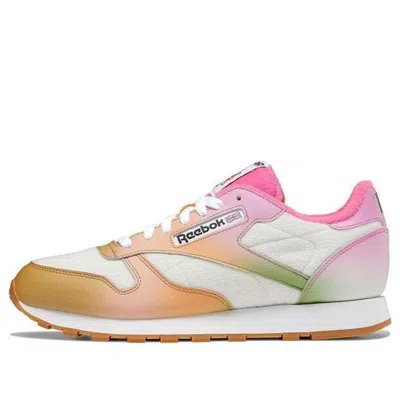 Reebok Mens  Daniel Moon Classic Leather In White/orange/multi