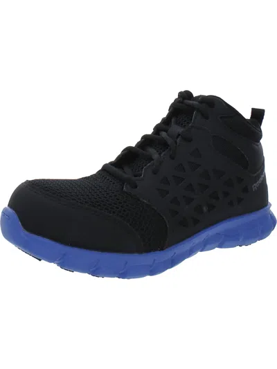 Reebok Day One Sublite Mid Mens Composite Toe Comfort Work & Safety Boots In Black