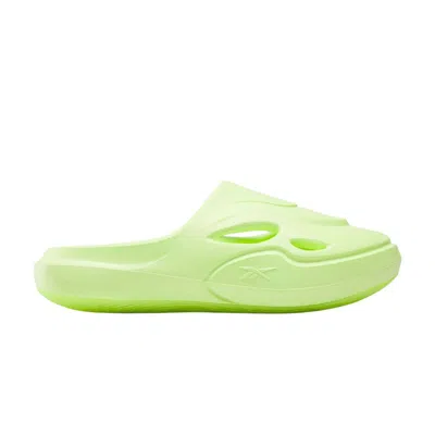 Pre-owned Reebok Dmx Recovery Mules 'digital Lime' | Green | Men's Size 7