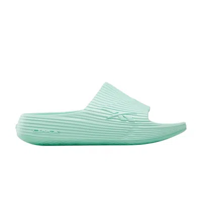 Pre-owned Reebok Dmx Recovery Slide 'ai Aqua' | Teal | Men's Size 12
