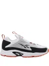 Reebok Dmx Series 2200 "white/vivid Orange/pure Grey 2" Sneakers In Gray