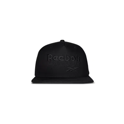 Reebok Double Vision Cap In Black