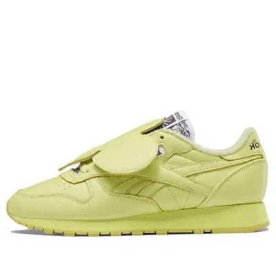 Reebok Mens  Classic Leather In Volt/black