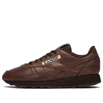 Reebok Eames Office X Classic Leather 'rosewood' In Brown
