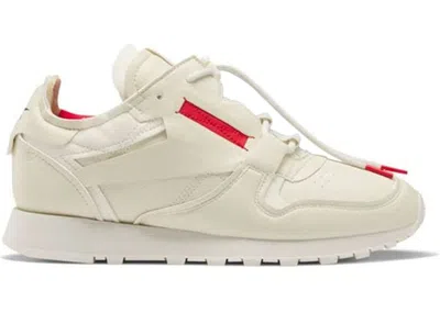 Pre-owned Reebok Eebok Eebok Classic Vegan Ise Milk Makeup Equipment Oom Sneakes Sneakers In Vintage Chalk S23/r/vect