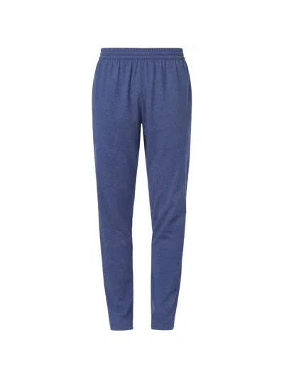 Reebok Elasticated Waistband Print Trousers In Blue