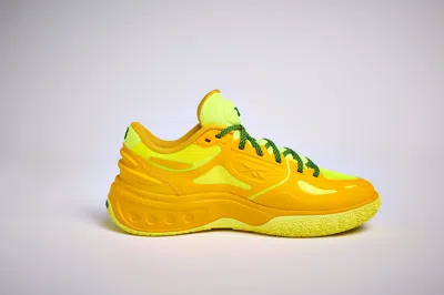Reebok Engine A Basketball Shoes In Yellow