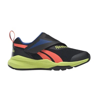 Pre-owned Reebok Equal Fit Little Kid 'black Solar Acid Yellow' | Kid's Size 4