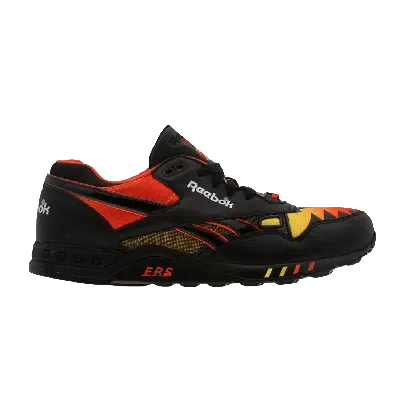 Pre-owned Reebok Ers 2000 Halloween  Jack O Latern In Black