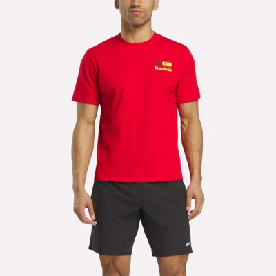 Reebok España Football T-shirt In Red