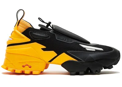 Pre-owned Reebok Experiment 4 Trail Fury Pyer Moss Brand Codes Sneakers In Core Black/solid Gold/footwear White