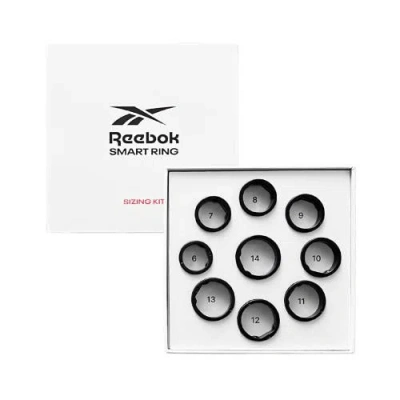 Reebok Fitness Ring Sizing Kit Ring Sizer In Black