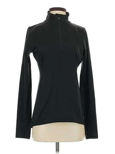 Pre-owned Reebok Fleece Jacket In Black