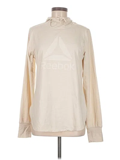 Pre-owned Reebok Fleece Jacket In Ivory