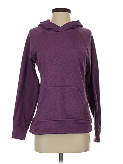 Pre-owned Reebok Fleece Jacket In Purple