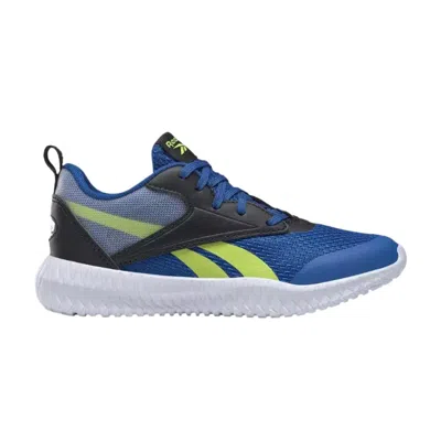 Pre-owned Reebok Flexagon Energy 3 Big Kid 'vector Blue Black Acid Yellow' | Kid's Size 2.5