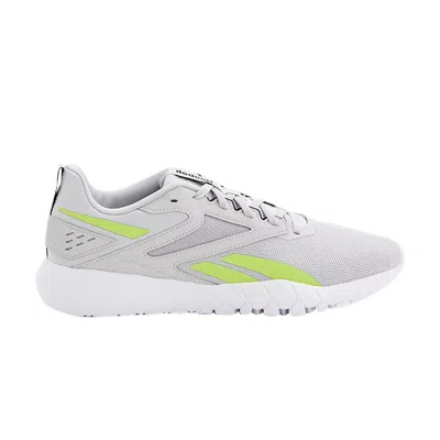 Pre-owned Reebok Flexagon Energy Tr 4 'steely Fog Laser Lime' | Grey | Men's Size 13