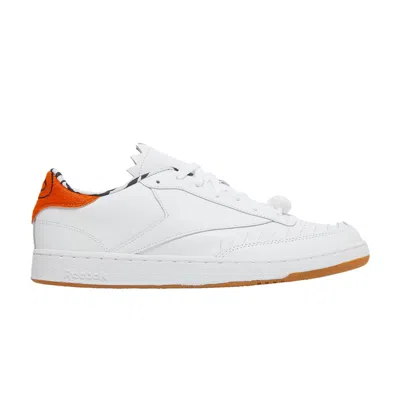 Pre-owned Reebok Flintstones Meet Jetsons X Club C 'wilma' In White