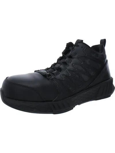 Reebok Floatride Energ Tactical Mens Leather Composite Toe Work & Safety Boots In Black